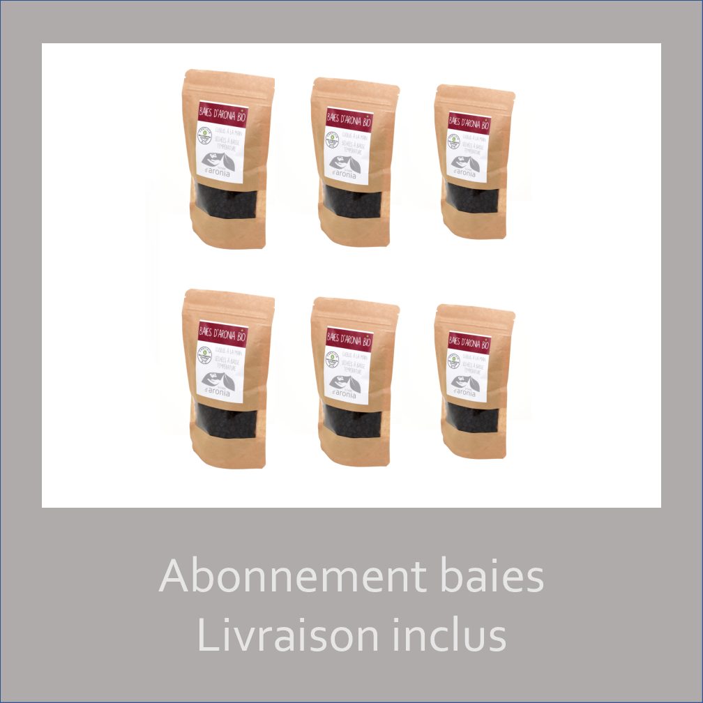 abonnement baies d'aronia